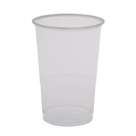 ABENA Cups, Cold, Drinking Cup w/ Step, 8.5 Gross Ounces, 3.5" Height, Clear, RPET 131645